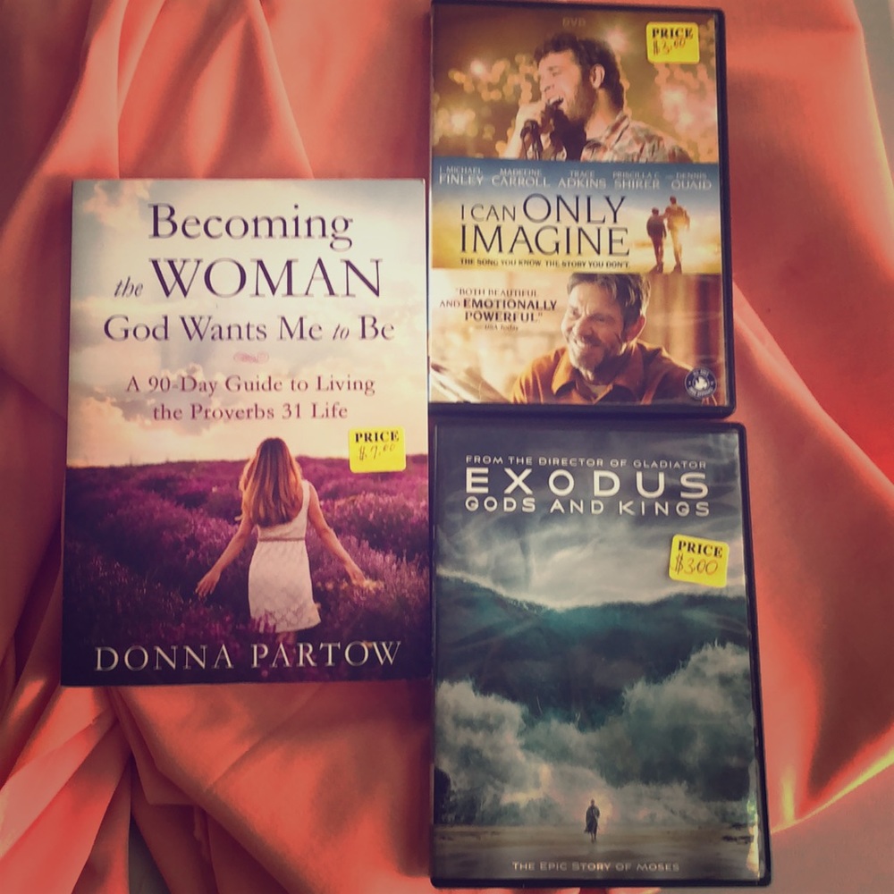 Bundle deal 1 book and 2 dvds